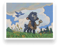 Blah Blah Black Sheep | Art Print