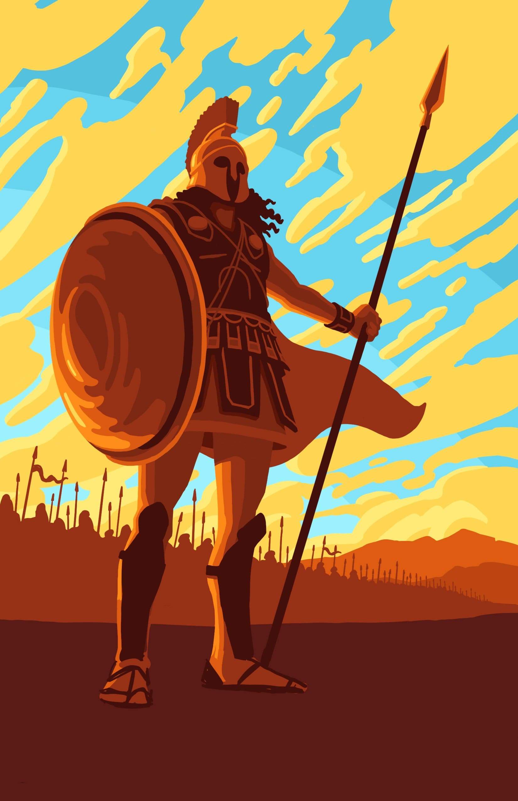 The Iliad — Art Print